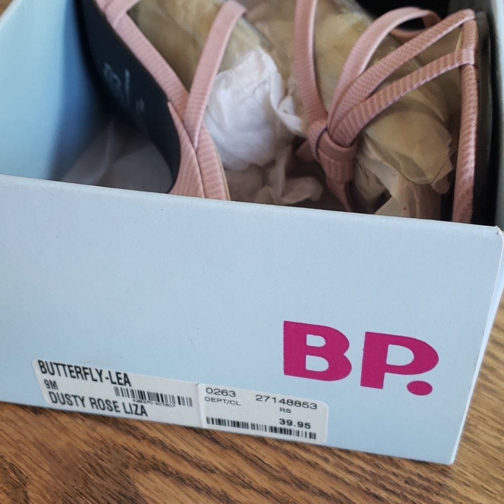 Nordstrom BP | light pink dress sandals | 9 EUC - Picture 12 of 12